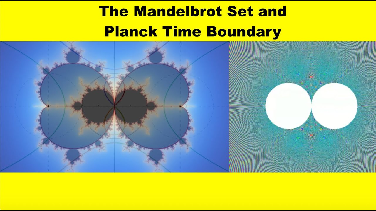 The Mandelbrot Set and Planck Time Boundary - YouTube