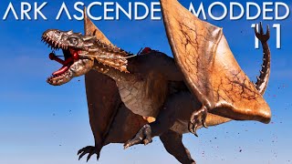 The Great Bloodstorm Dragon! Ark: Survival Ascended Modded E11