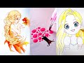 SATISFYING Art To Help You Relax 😊 Cool Anime art. Awesome Drawing Compilation