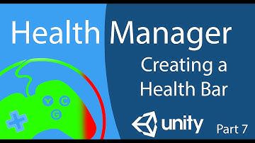 Control character health in Unity - Part 7 Creating a Health Bar in Unity