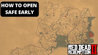 How to open safe early in RDR2