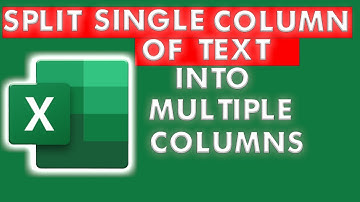 Split Single Column of Text Into Multiple Columns