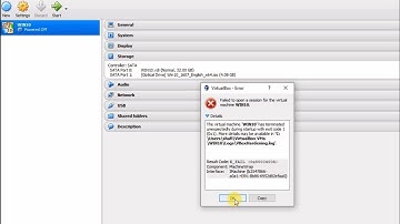 How to Fix Oracle VM Virtual Box Error "Failed to open a session for the virtual machine ..."