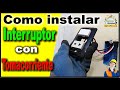 Cómo INSTALAR un INTERRUPTOR y un TOMACORRIENTE 100% practico