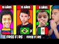 TOP 5 MEJORES JUGADORES NIÑOS DE FREE FIRE * Legendario | TheHectorino