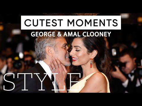 George Clooney and Amal Clooney's cutest moments | The Sunday Times Style