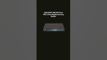 CISCO1921-SEC/K9 Cisco 1921 2-Port Gigabit Security Router | Airtel Wireless Inc.