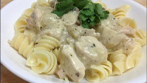 CREAMY CHICKEN PASTA - Todd's Kitchen