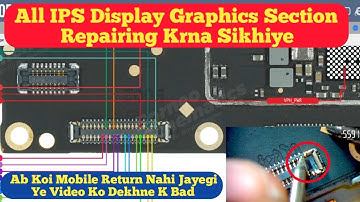 All IPS Lcd No Graphics & LIght Solutions | How To Repair Any Mobile No Graphics And Light Problem