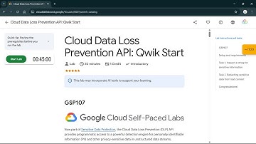 Data Loss Prevention: Qwik Start - JSON | #qwiklabs |#GSP107 #CLI