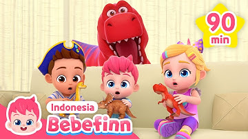 Lagu T-Rex dan lain-lain | Kumpulan Lagu Anak 90 menit | Bahasa Indonesia