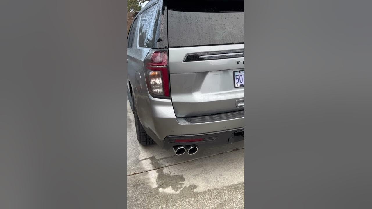 2023 Chevrolet Tahoe Z71 6.2 Cat Back Performance Borla Exhaust System