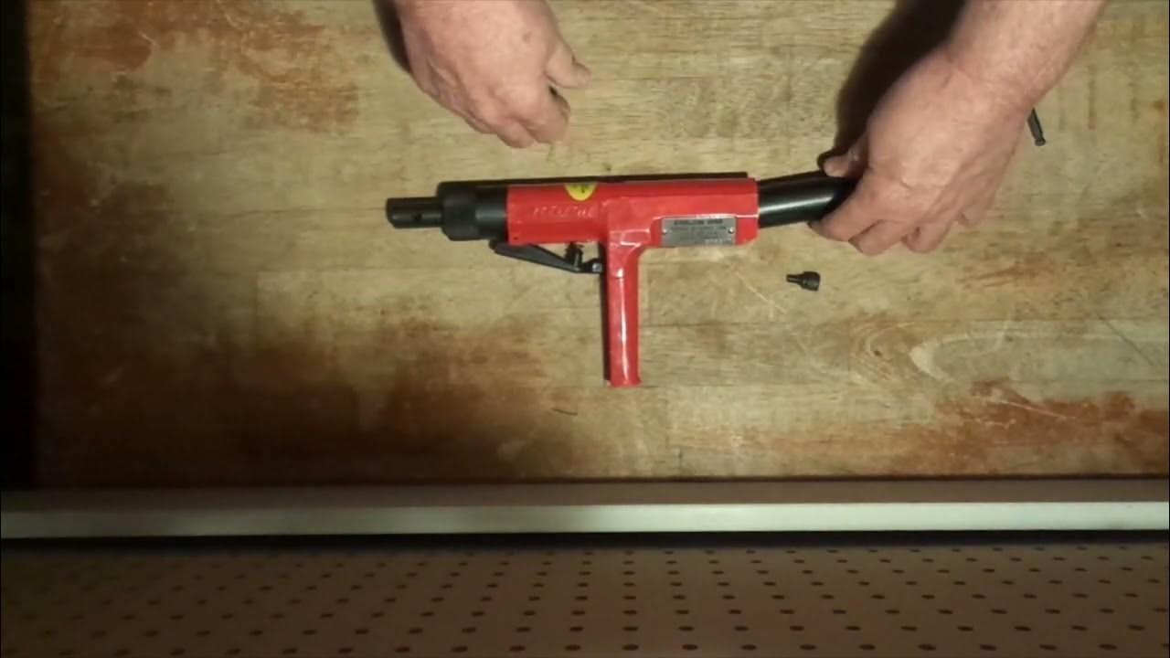 Steelcon Viper (Ramset Viper) Ceiling tool YouTube