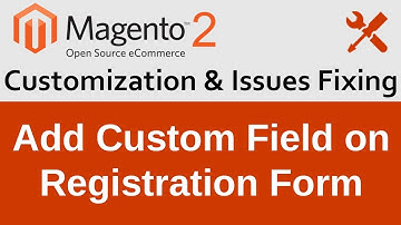 Add custom field to Magento 2 registration form | Magento 2 custom registration form fields