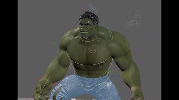 Hulk San Francisco Scene Animation and Rigging Demonstration