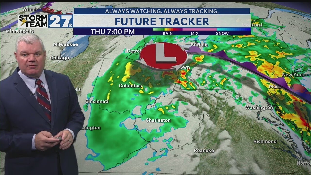 Tracking the next storm system - YouTube