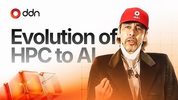 Evolution of HPC to AI - Alex Bouzari,  DDN