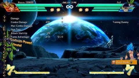Optimal gogeta grab combo