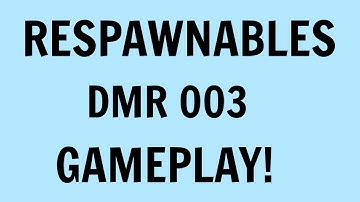 Respawnables DMR 003 Gameplay! ONE SHOT SNIPER!