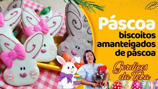 COMO FAZER BISCOITOS DECORADOS PARA A PÁSCOA | RECEITA ESPECIAL