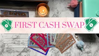 FIRST CASH SWAP DECEMBER 2022- Money Placeholders- Cash Stuffing Bill Exchange- Housewife Budgeting
