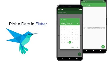How to choose Date in Flutter(Arabic) - كيف يمكننا اختيار تاريخ معين في فلاتر