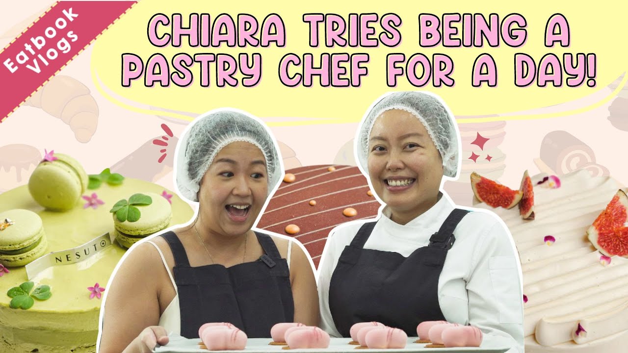 Chiara Tries Being A Pastry Chef At Nesuto For A Day!   Eatbook Vlogs   EP 86