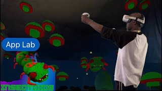 Insectoids Centipede Classic Throwback Game in VR Oculus Quest 2 AppLab @June1billion screenshot 5
