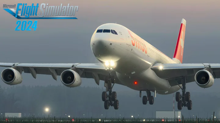 Flight Simulator 2024: A340-300 Zürich - Washington | Swiss Full Flight | MSFS2024 RTX 4090