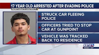Bryan teen caught passing alcohol out of his vehicle at Northgate, arrested after evading police
