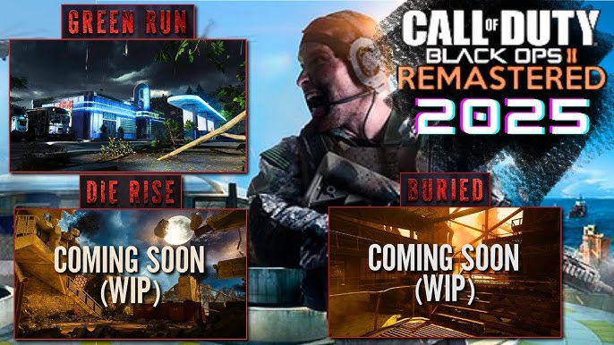 FULL Black Ops 2 REMASTERD Zombies MAPS REVEAL.. 😵 (Call of Duty