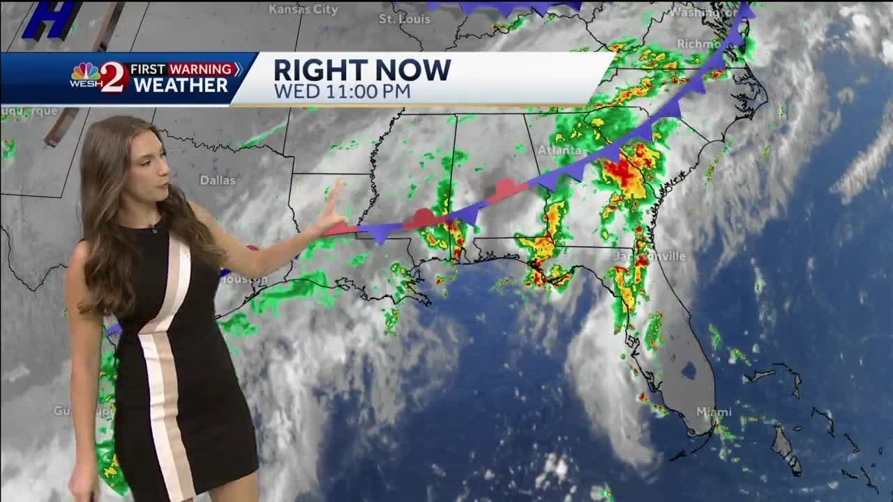 Fewer showers and storms Thursday but still plenty of heat - YouTube
