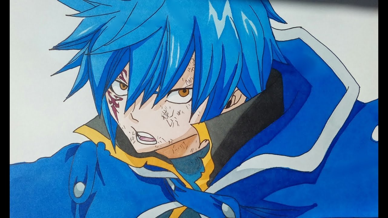 Speed Drawing Jellal Fernandes ジェラール フェルナンデス Youtube