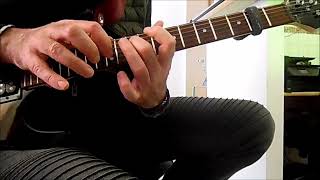 Easy Tapping Lick in the Key of C  ( Pentatonic with Blues Note )