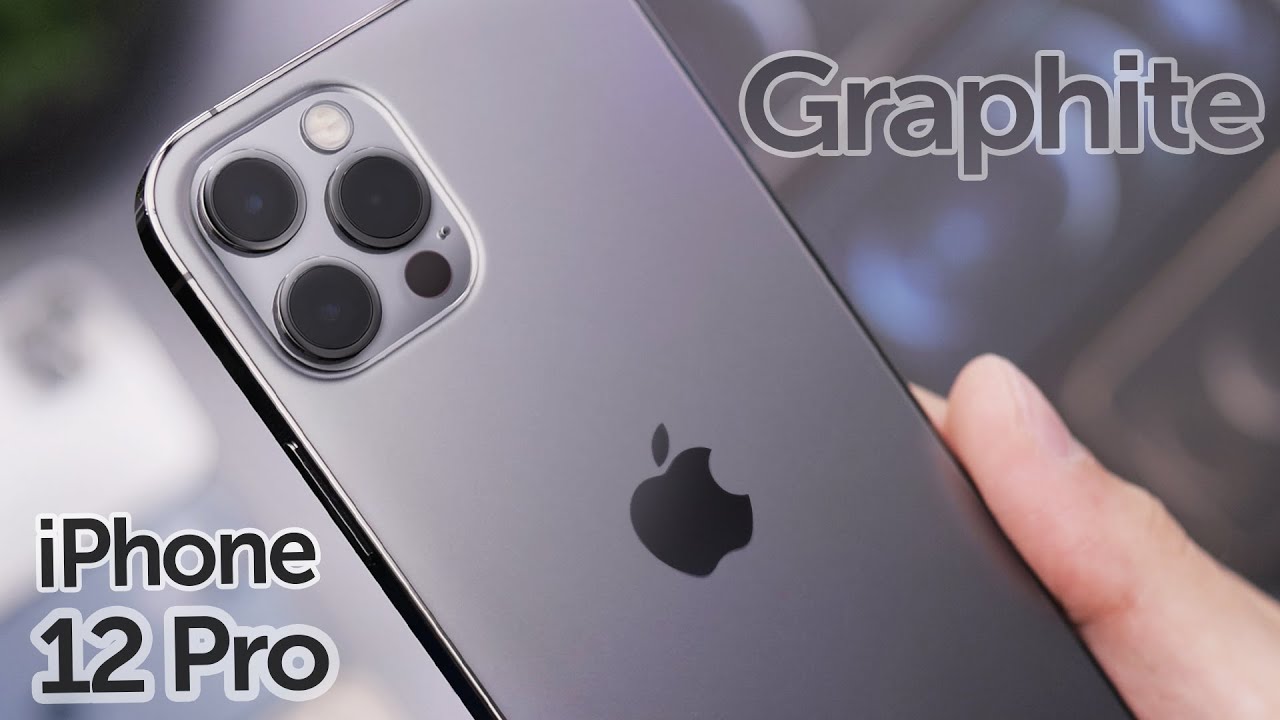 Graphite Iphone 12 Pro Unboxing First Impressions Youtube