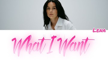 Lena - What I Want (Lyrics Color Coded)