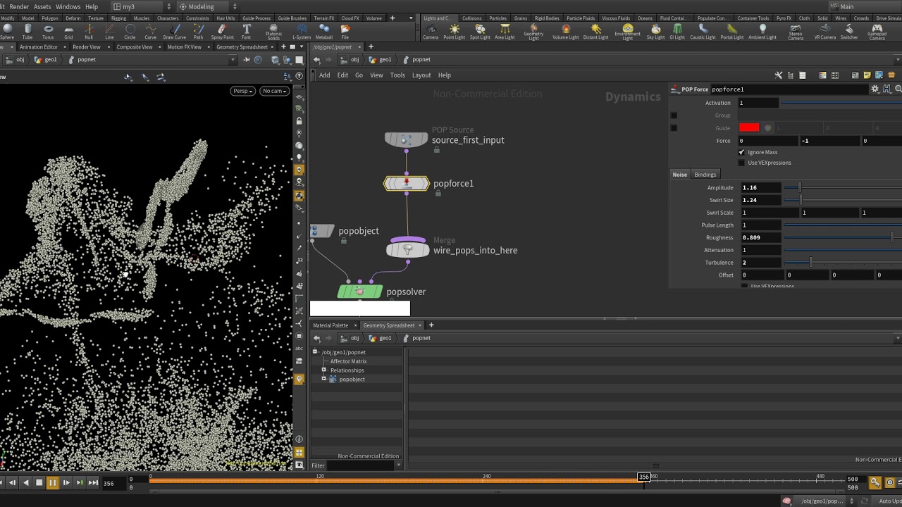houdini 16 /// Particles every N frame - YouTube
