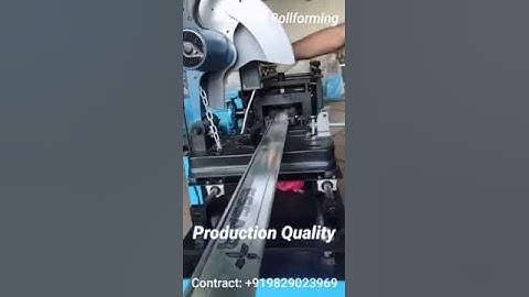 Super - Rolling Shutter Making Machine | Box Profile Production | Contact: +91 9829023969