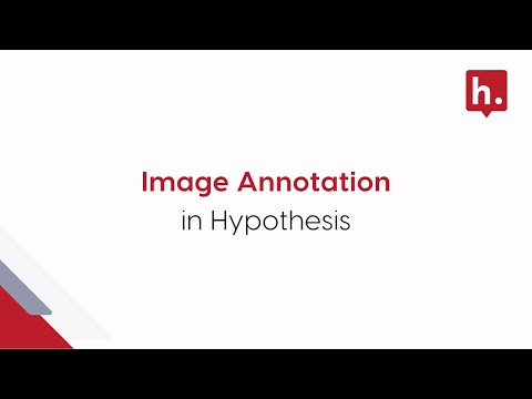 Image Annotation in Hypothesis - video from Hypothes.is