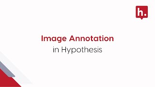 Image Annotation in Hypothesis