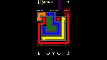 Flow Free Walkthrough - Regular Pack 7x7: Levels 1-30