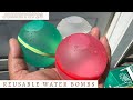 Reusable Water Bombs!! Does it work? Does it leak? How do you get it to be ROUND?!? Magnetic aqua