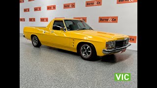 1978 Holden HZ GTS Tribute 308 5.0L V8 Manual Ute