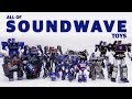 All SOUNDWAVE Toys in Every Transformers series!(1984 ~ 2018)