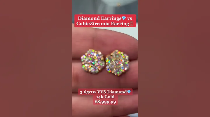 Diamond Earrings vs Cubic Zirconia Earrings by Ijaz Jewelers - DayDayNews