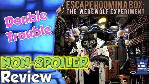 Escape Room In A Box: The Werewolf Experiment Review - Double Trouble