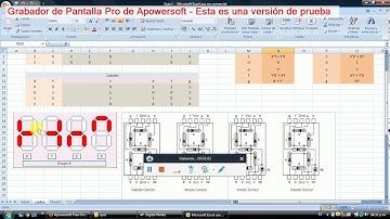 Simulacion Digital Works Displays Anodo y Catodo Comun EC1723-USB