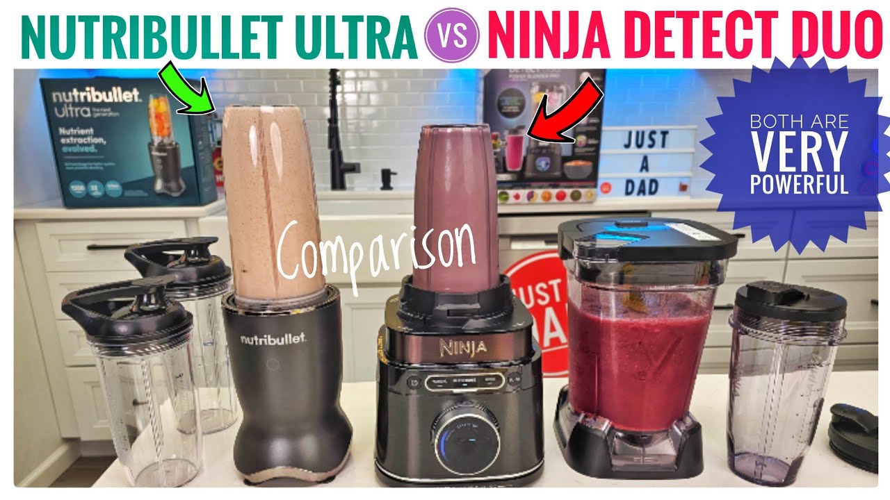 NutriBullet vs Ninja: Which Blender Is Best? Review