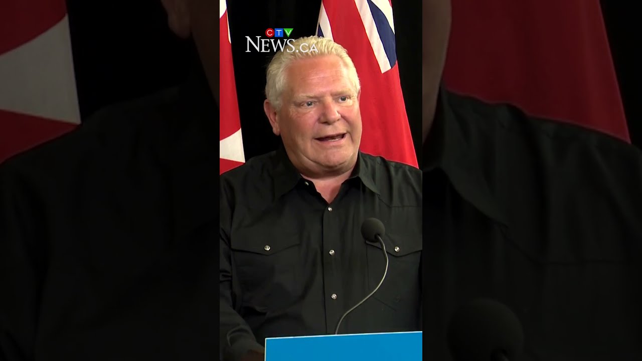 Doug Ford Says Carney Is Different From Trudeau