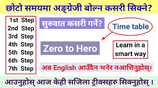 How to learn English Speaking in Short Time For Beginners || छिटो अङ्ग्रेजी कसरी सिक्ने? screenshot 3